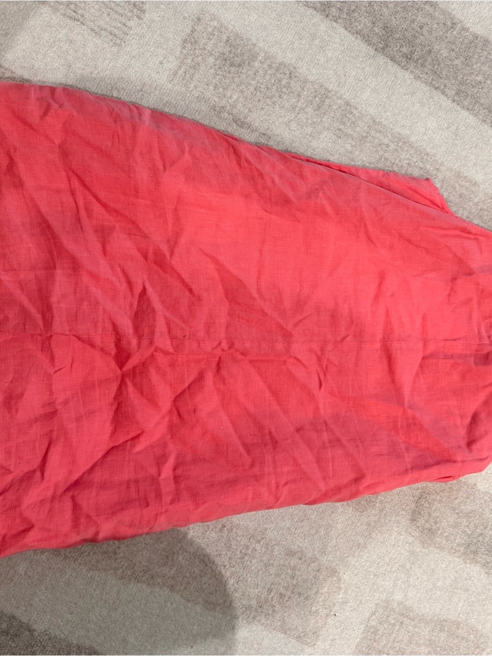 Tommy Bahama Coral Sleeveless Linen Shift Dress - Picture 2 of 4